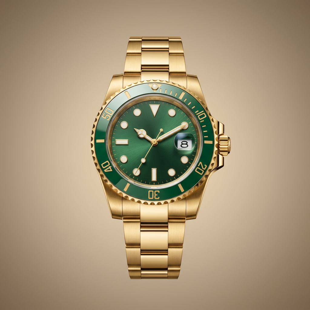Submariner Gold Emerald